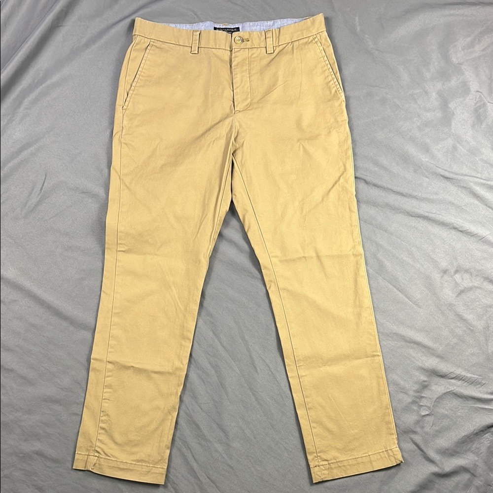 Banana Republic Tan Aiden Chinos Classic Straight-Leg 32X30